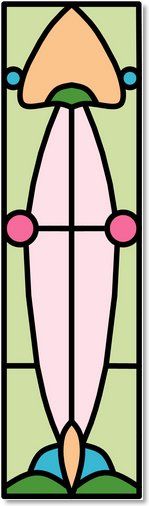 Stained glass designs (28) from Somerset Stained Glass
