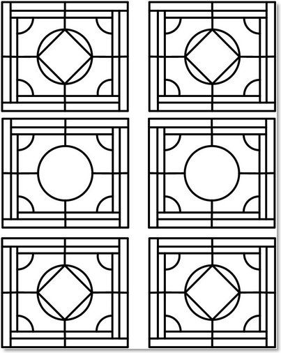 Stained glass designs (54) from Somerset Stained Glass